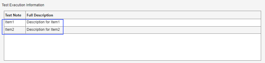 Text Execution Information section displays supplied text.