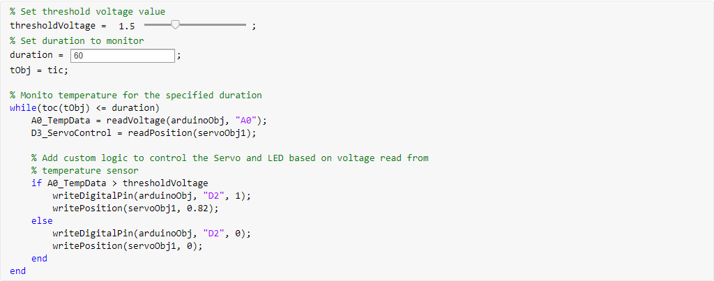Figure shows that you can add your own custom logic in the code.
