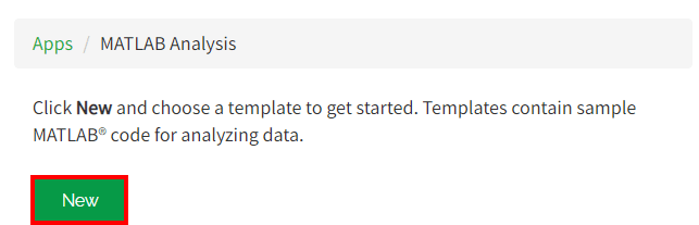 Figure shows the MATLAB Analysis tab.