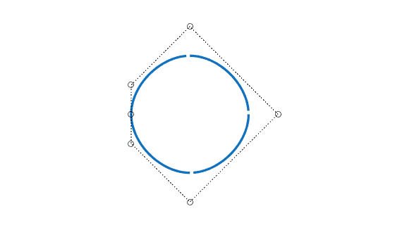 Figure contains an axes object. The hidden axes object contains 2 objects of type line.