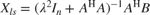 $$X_{ls} = (\lambda^2I_n + A^\mathrm{H}A)^{-1}A^\mathrm{H}B$$