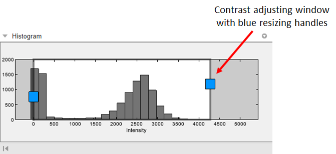Hyperspectral Viewer Histogram Pane