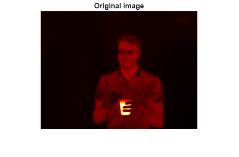 Figure contains an axes object. The hidden axes object with title Original image contains an object of type image.