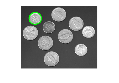 Figure contains an axes object. The hidden axes object contains 2 objects of type image, line.