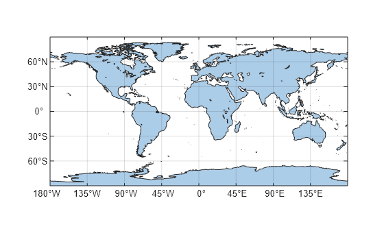 Figure contains an axes object with type mapaxes. The mapaxes object contains an object of type polygon.