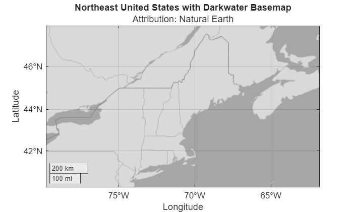 Figure contains an axes object with type geoaxes. The geoaxes object is empty.