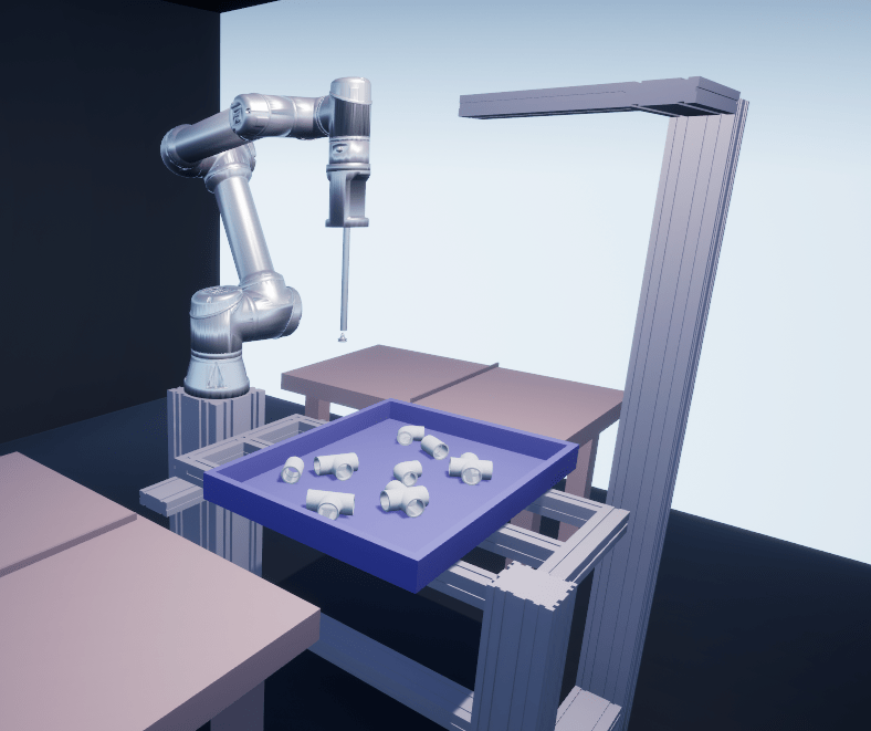 Intelligent Bin Picking System in Simulink