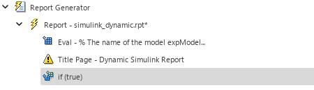 Outline in left pane with if component selected.