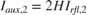 $I_{aux,2} = 2HI_{rfl,2}$