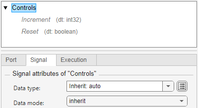 Controls bus hierarchy in referenced model