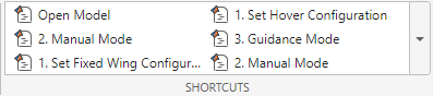 Project shortcuts