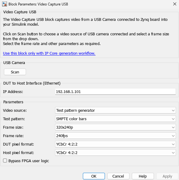 Getting Started with USB Camera
