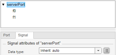 Data type set to Inherit: auto