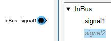 InBus with a new element named signal2