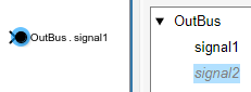 OutBus with a new element named signal2