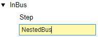 Bus hierarchy with NestedBus in edit mode