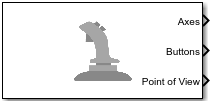 Simulation 3D Joystick block