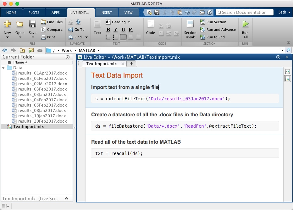 Go to Text Analytics Toolbox Overview.