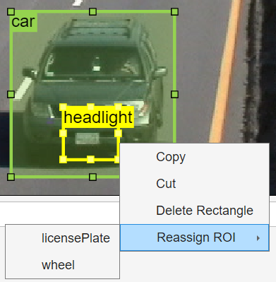 Reassign headlight sublabel